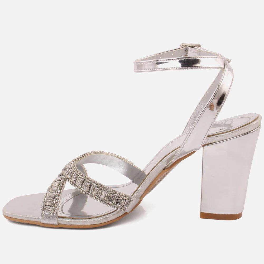 Women "KIMMEI" Block Heel Sandals - Image 3