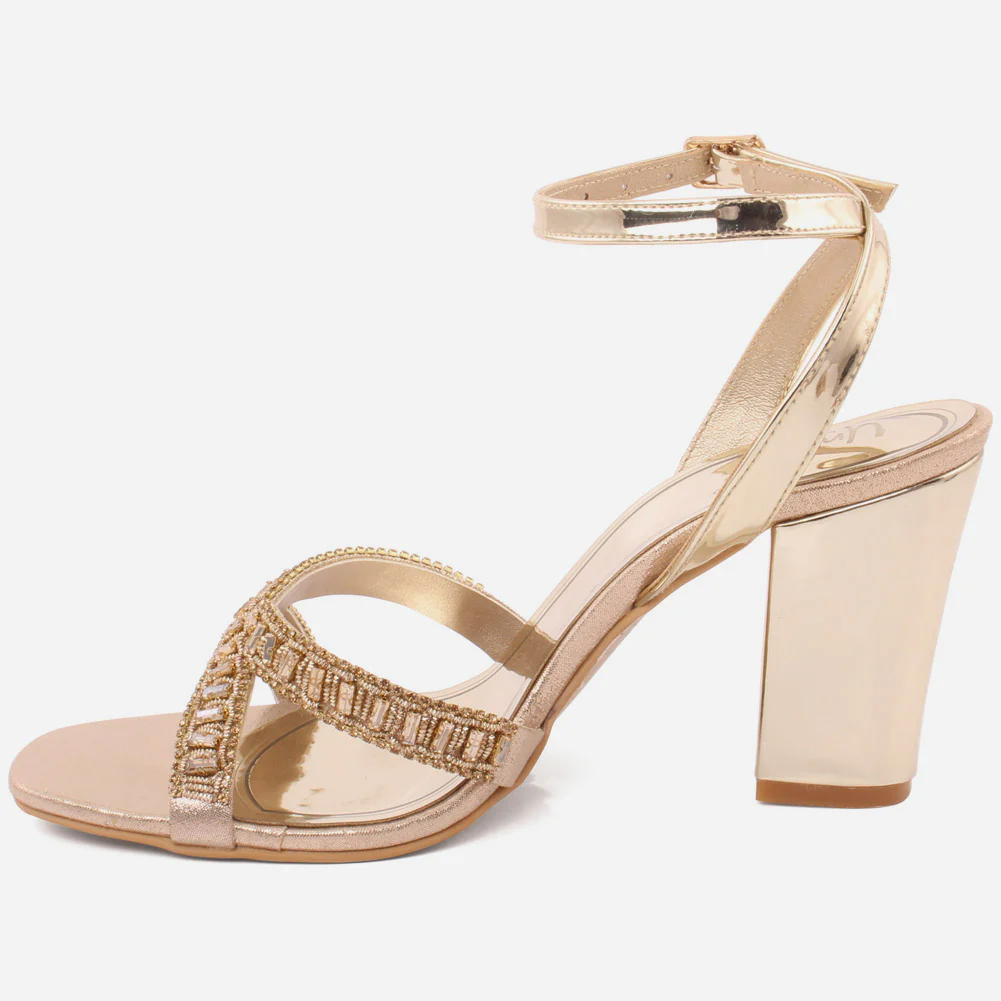 Women "KIMMEI" Block Heel Sandals - Image 3