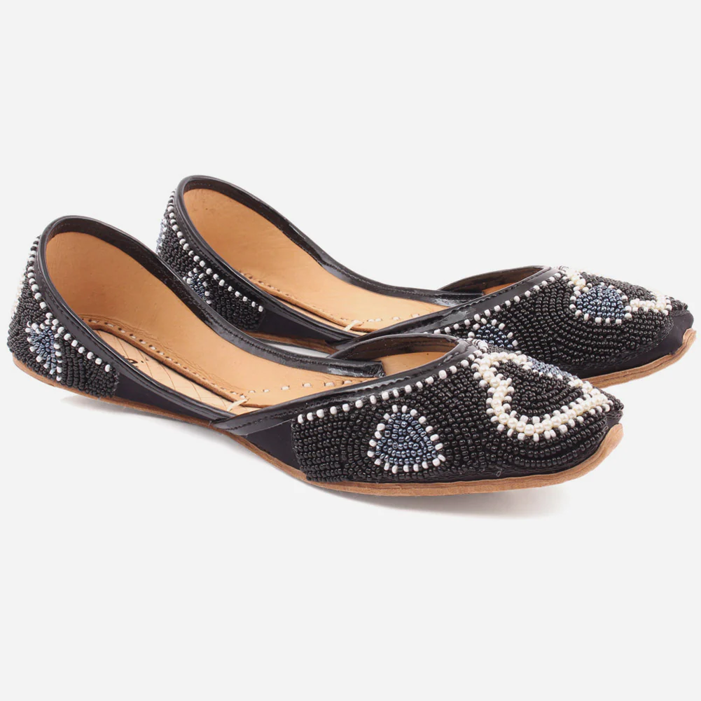 Women "KINJI" Traditional Slip On Khussa - Image 2