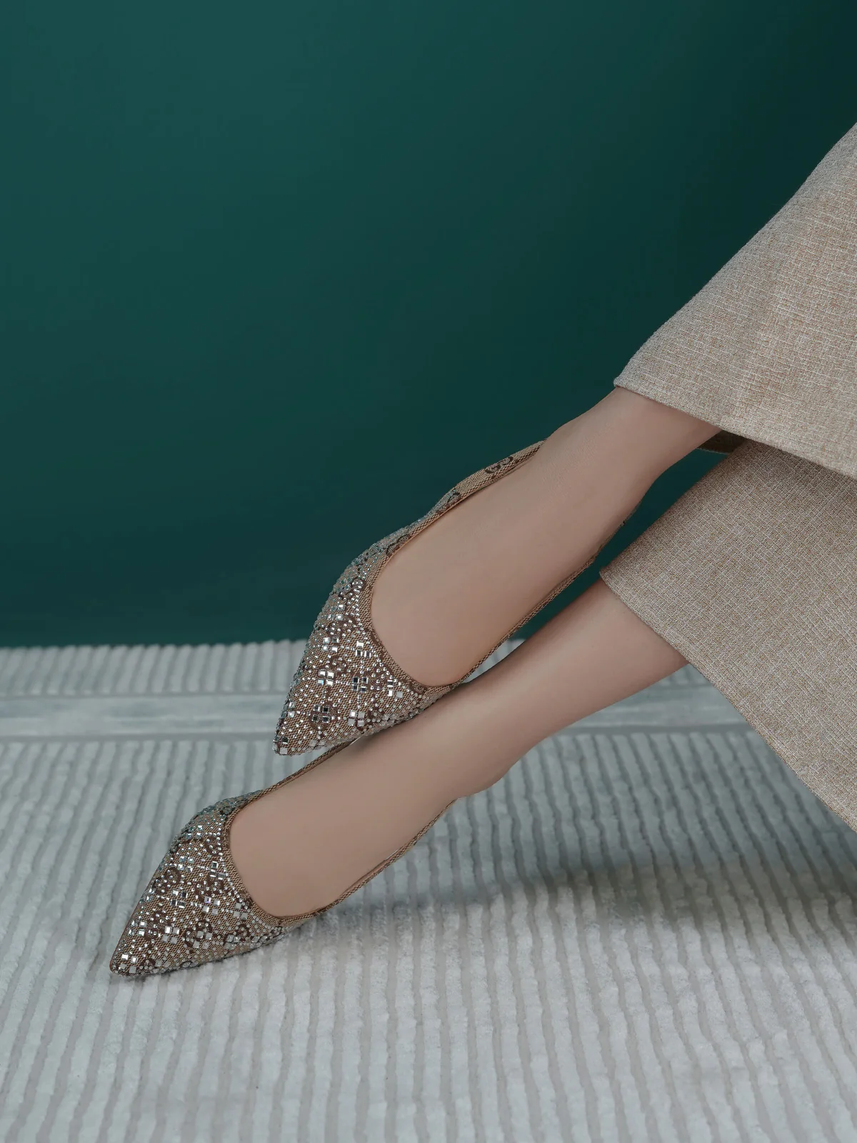 Women "LERATO" Fancy Slingback Sandals - Image 10