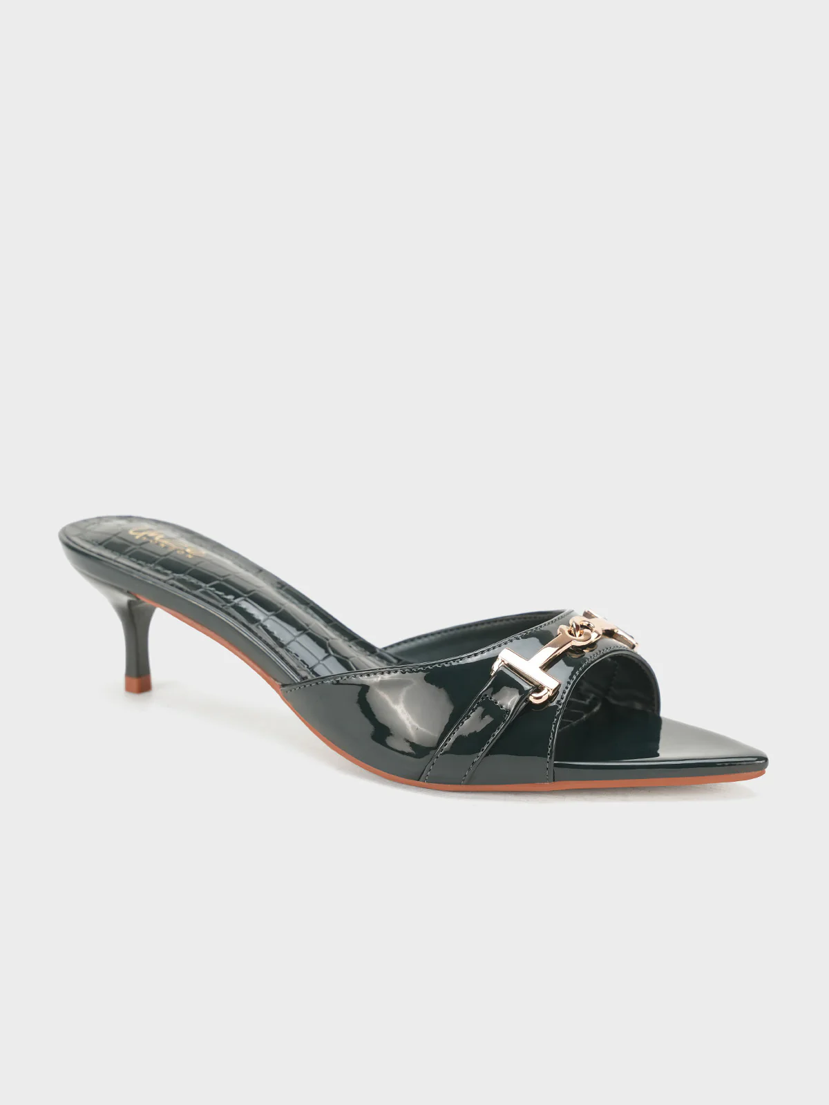Women "LEYZA" Slip On Pointed Heel Sandals - Image 2