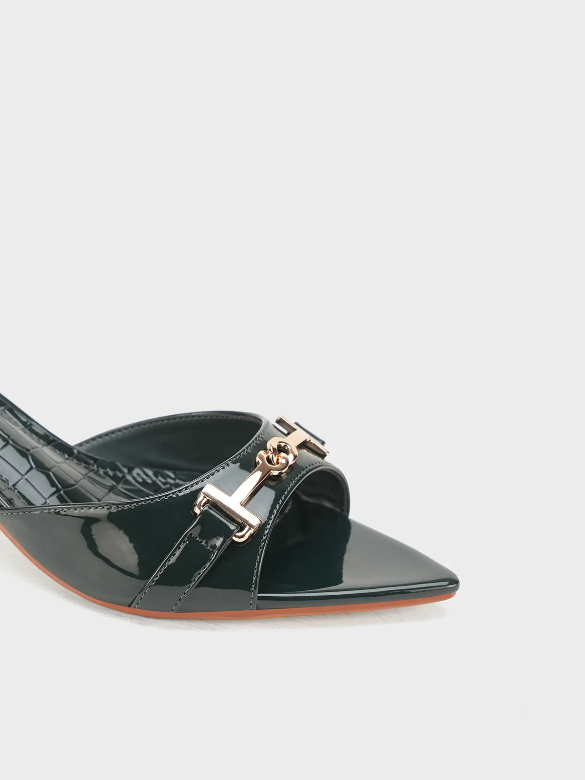 Women "LEYZA" Slip On Pointed Heel Sandals - Image 7