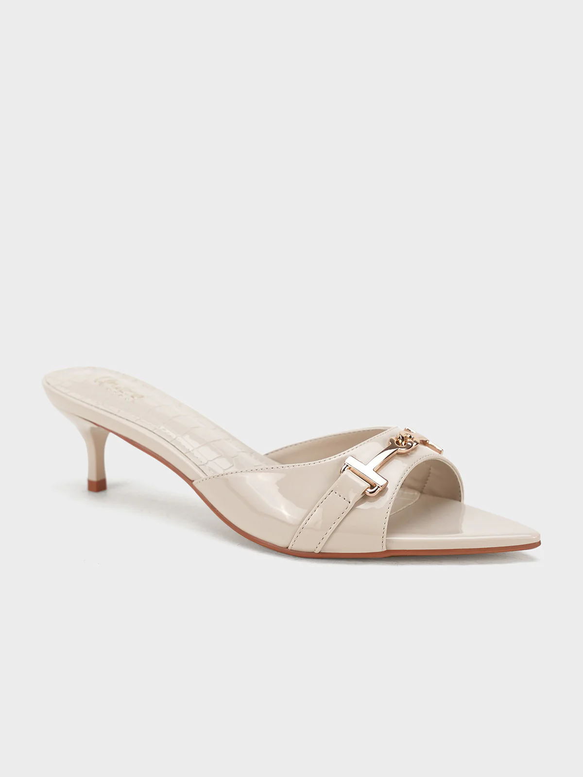 Women "LEYZA" Slip On Pointed Heel Sandals - Image 2
