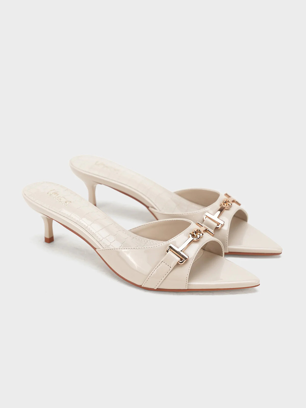 Women "LEYZA" Slip On Pointed Heel Sandals - Image 4