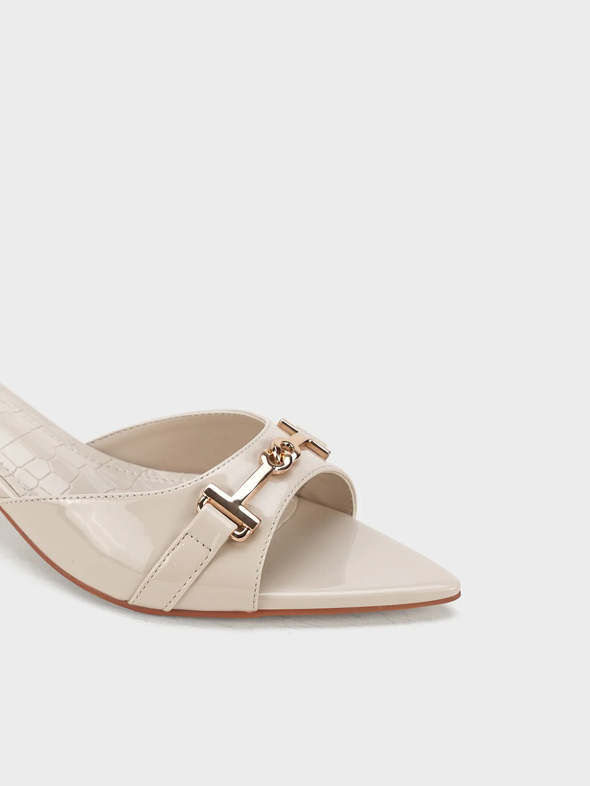 Women "LEYZA" Slip On Pointed Heel Sandals - Image 7