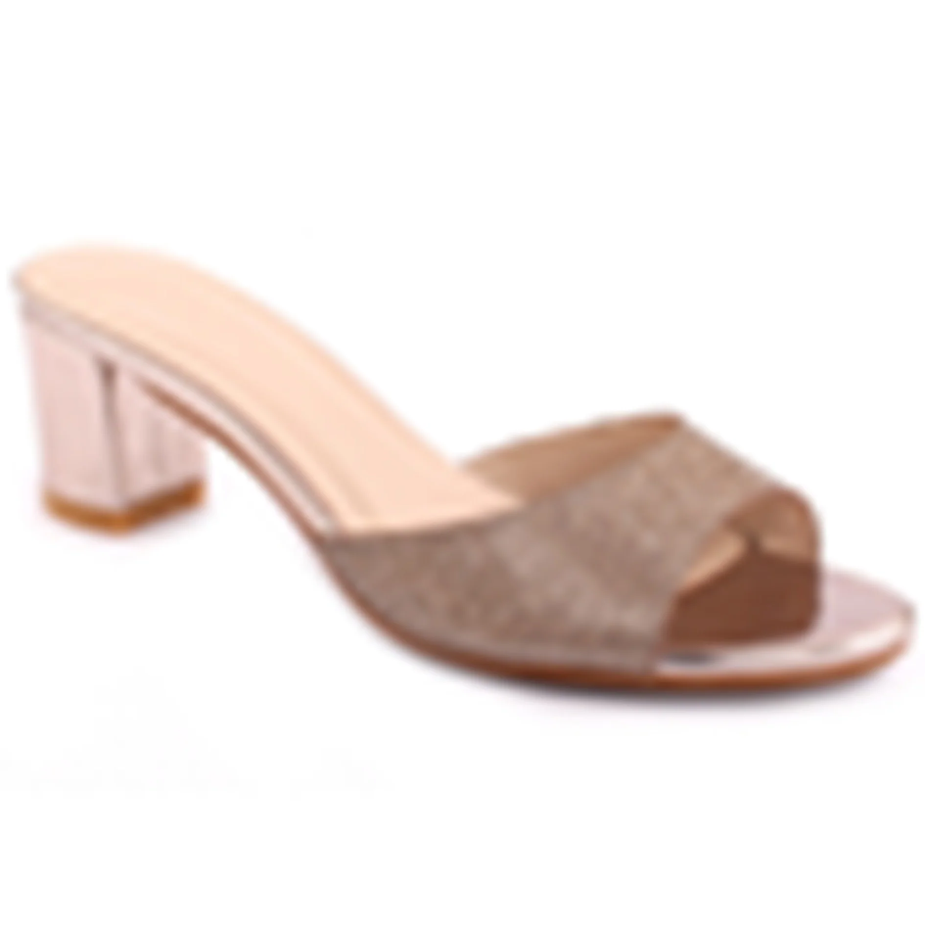 Women ‘Maddy’ Glittery Slip-on Evening Sandals