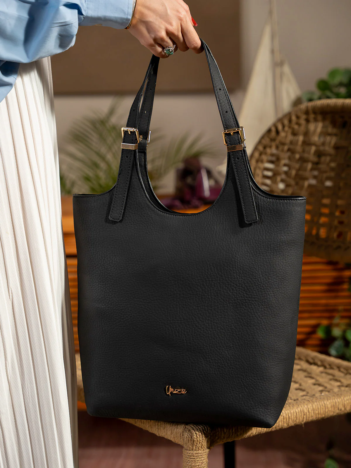 Women "MIKIO" Bucket Style Trendy Bag - Image 6