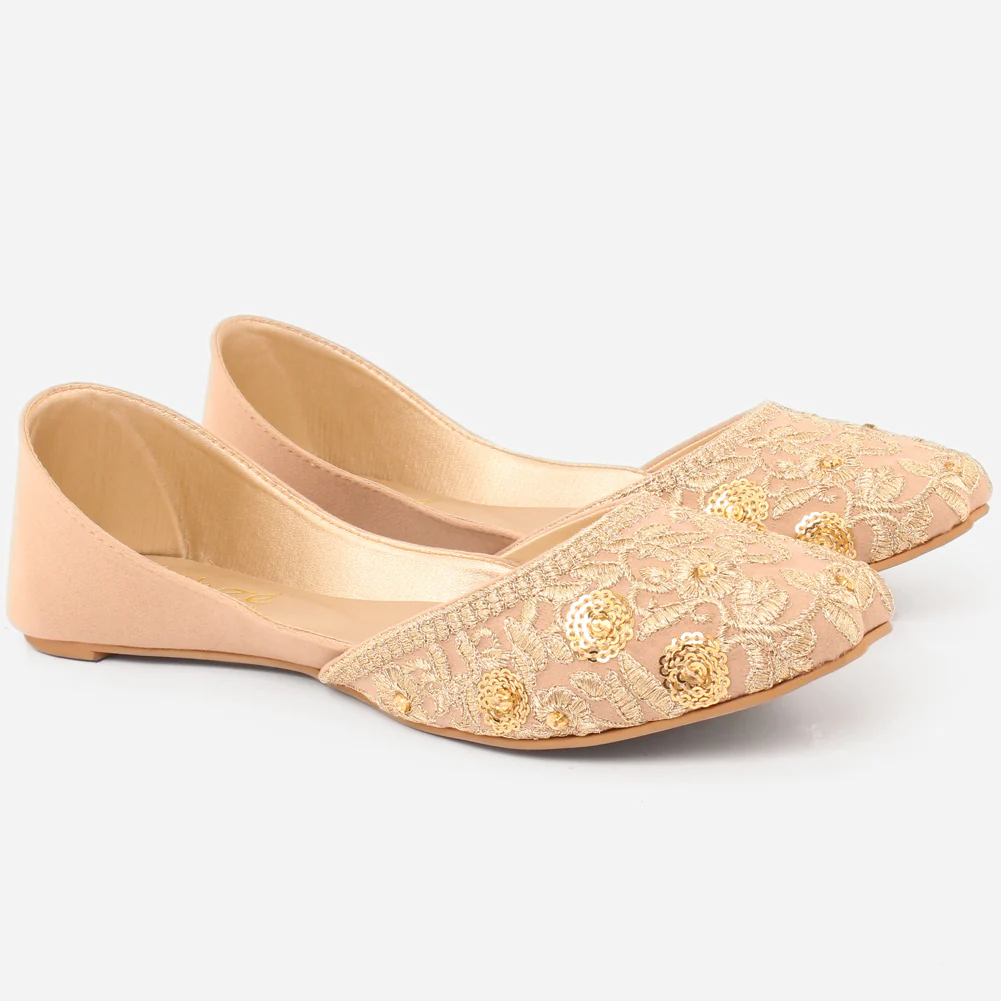 Women "MILA" Ethnic Embroidered Khussa - Image 2