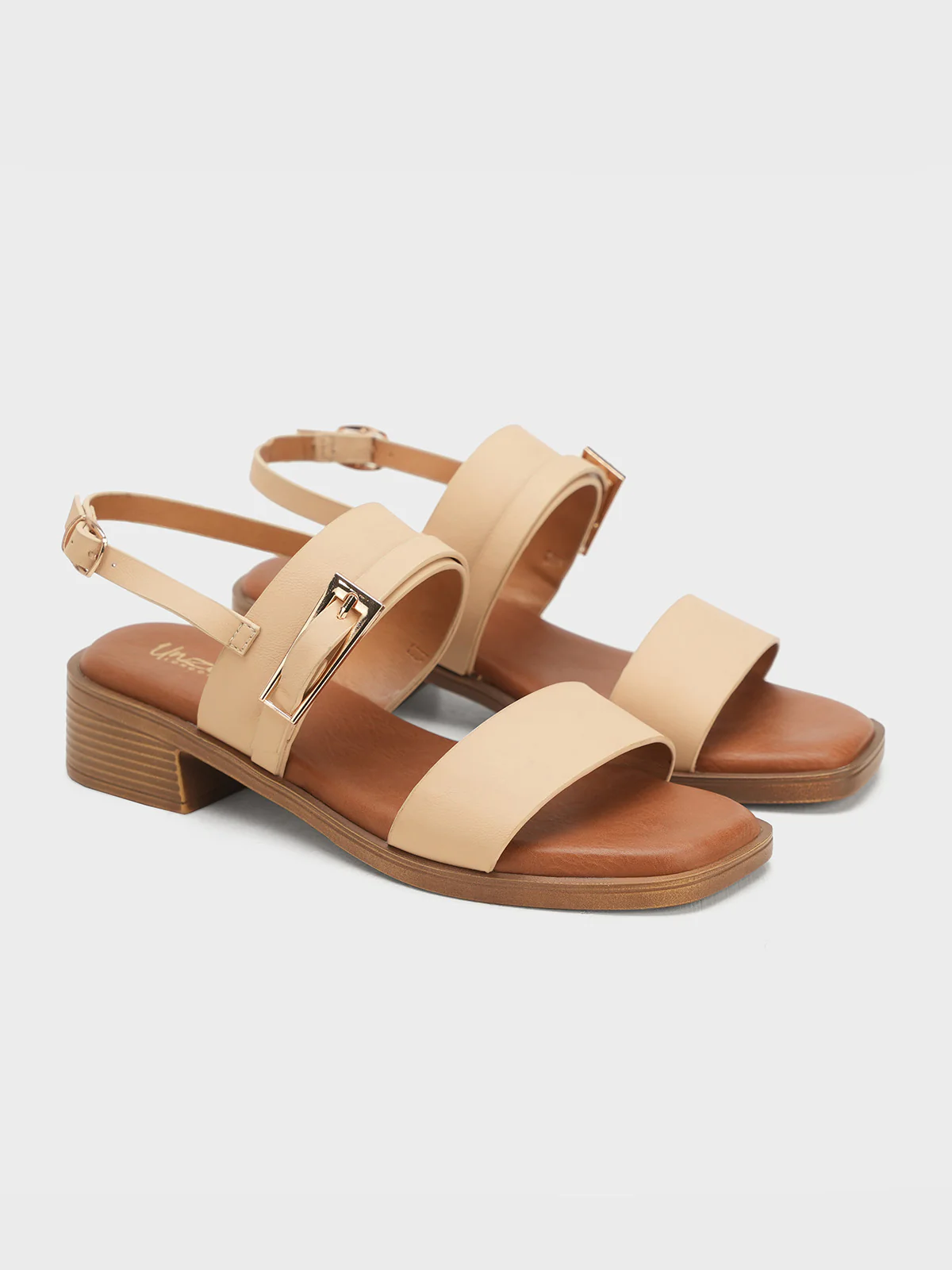 Women "MILLER" Block Heel Buckle Sandals - Image 2