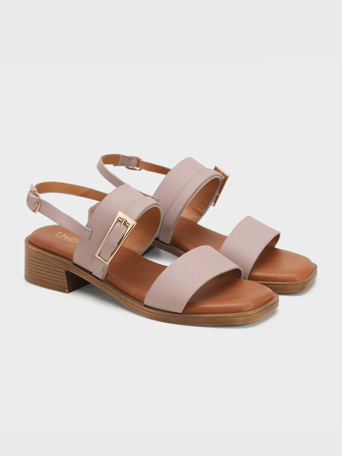 Women "MILLER" Block Heel Buckle Sandals - Image 2