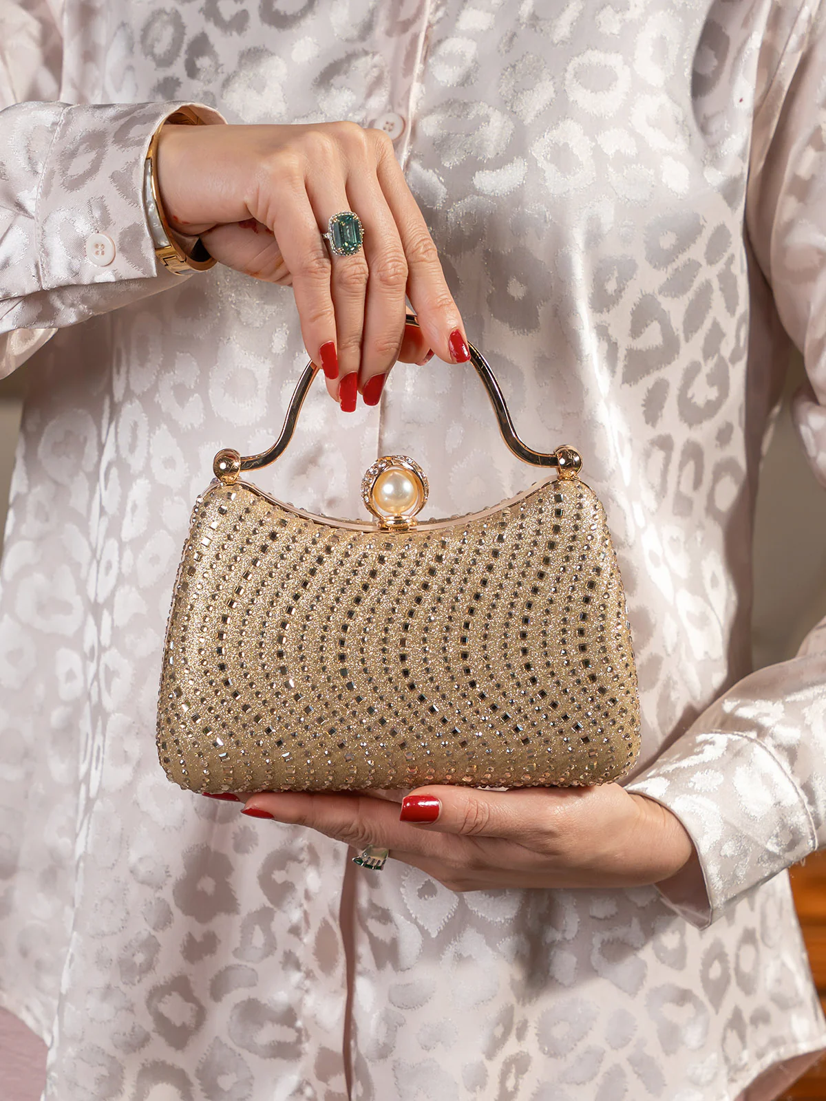 Women "NICOLE" Elegant Design Fancy Bag - Image 6