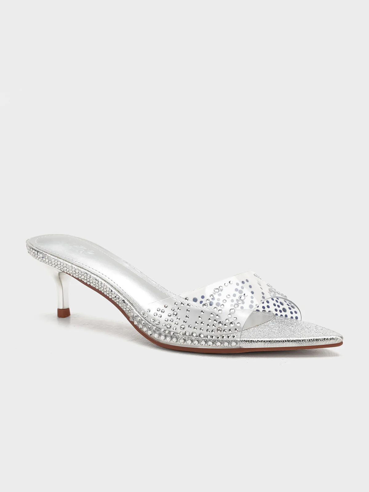 Women "NIGEL" Transparent Fancy Sandals - Image 2