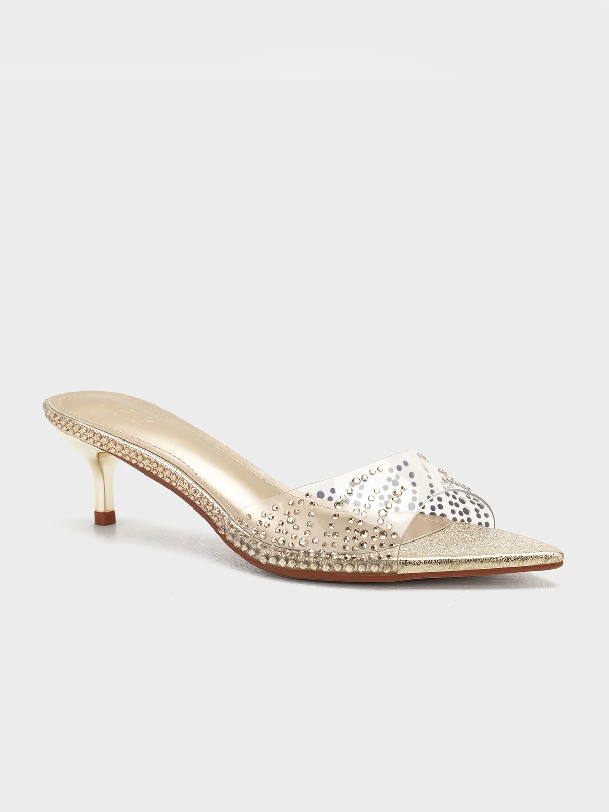 Women "NIGEL" Transparent Fancy Sandals