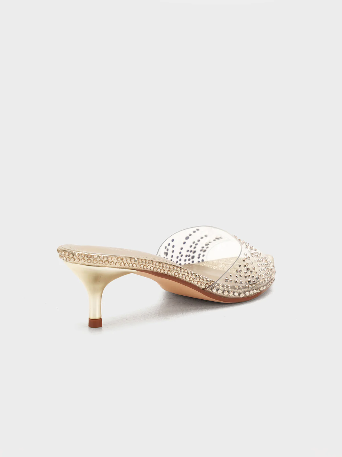 Women "NIGEL" Transparent Fancy Sandals - Image 3