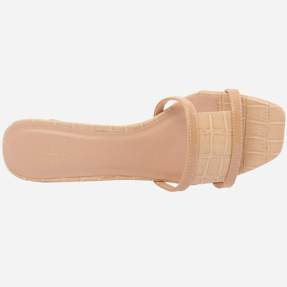 Women "PAULA" Stunning See Through Block Heel Sandals - Image 4