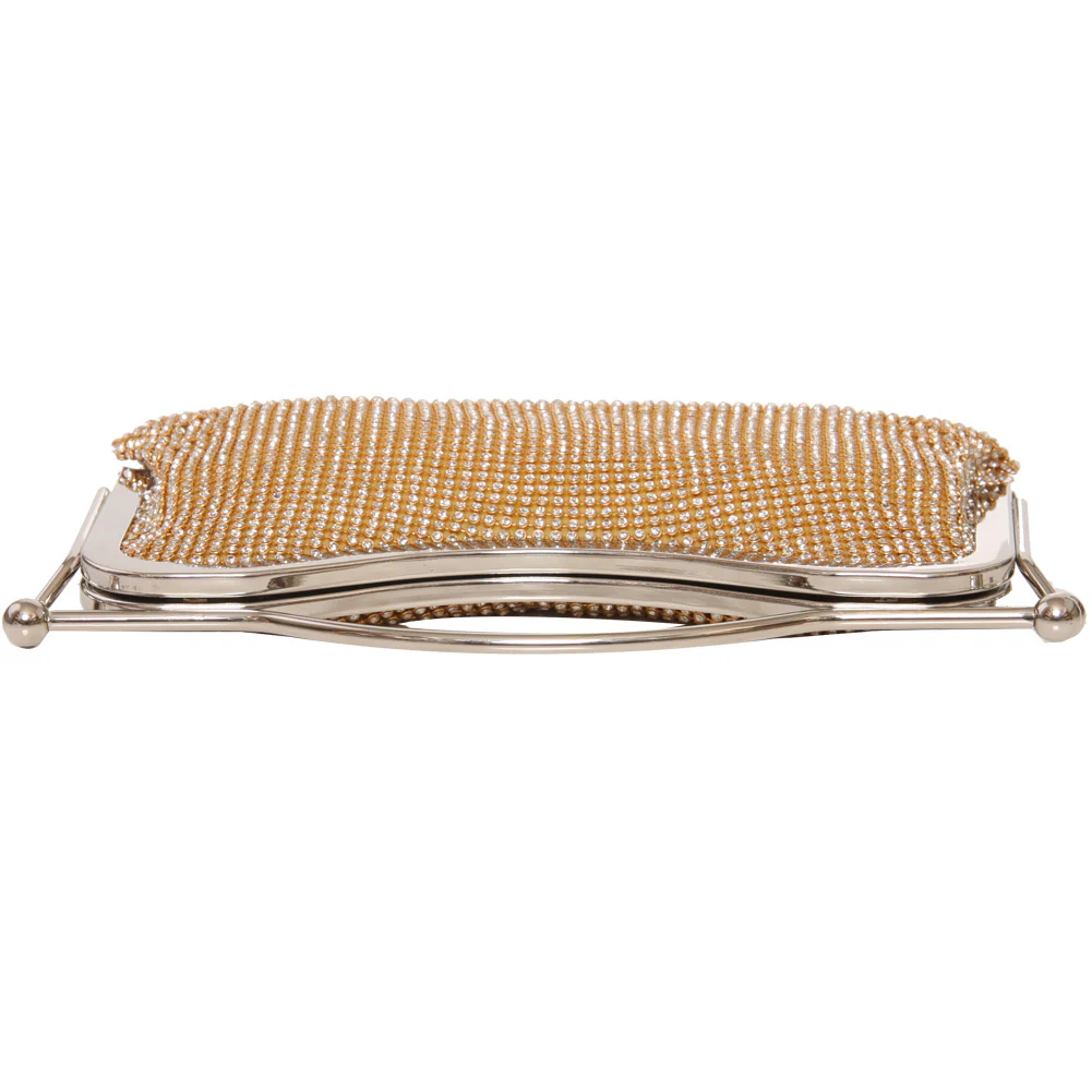 Women ‘Pepper’ Diamante Encrusted Evening Clutch - Image 3