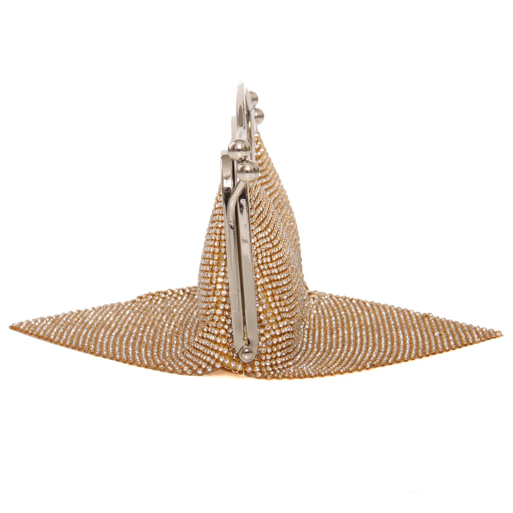 Women ‘Pepper’ Diamante Encrusted Evening Clutch - Image 4