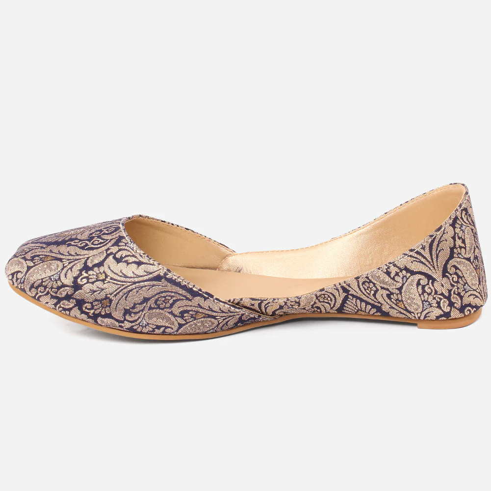 Women "POLINA" Slip On Punjabi Khussa - Image 3
