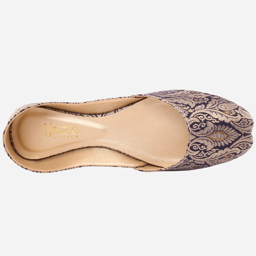 Women "POLINA" Slip On Punjabi Khussa - Image 4