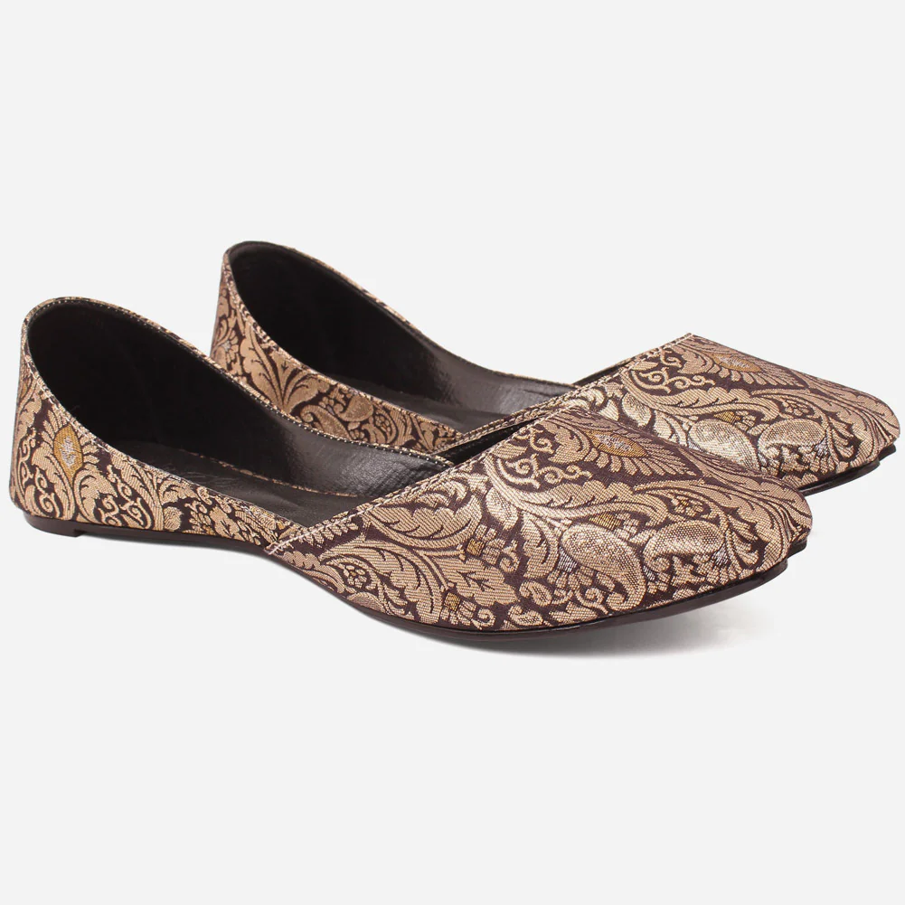 Women "POLINA" Slip On Punjabi Khussa - Image 2