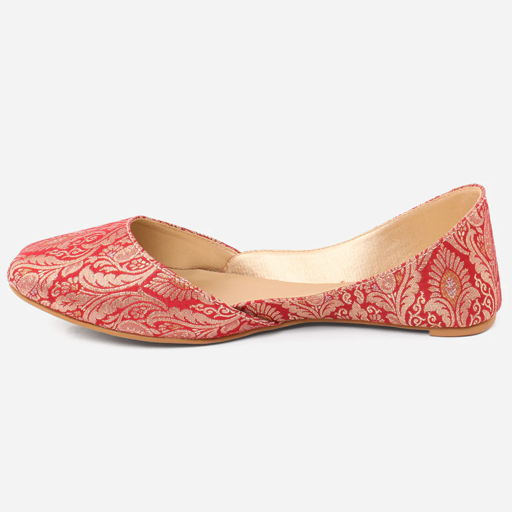 Women "POLINA" Slip On Punjabi Khussa - Image 3