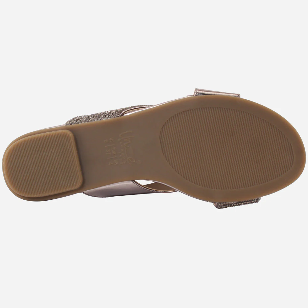 Women "PRISCILLA" Cross Band Slip On Slippers - Image 5