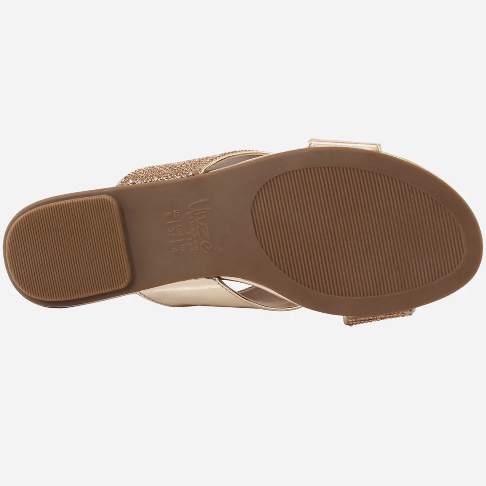 Women "PRISCILLA" Cross Band Slip On Slippers - Image 5
