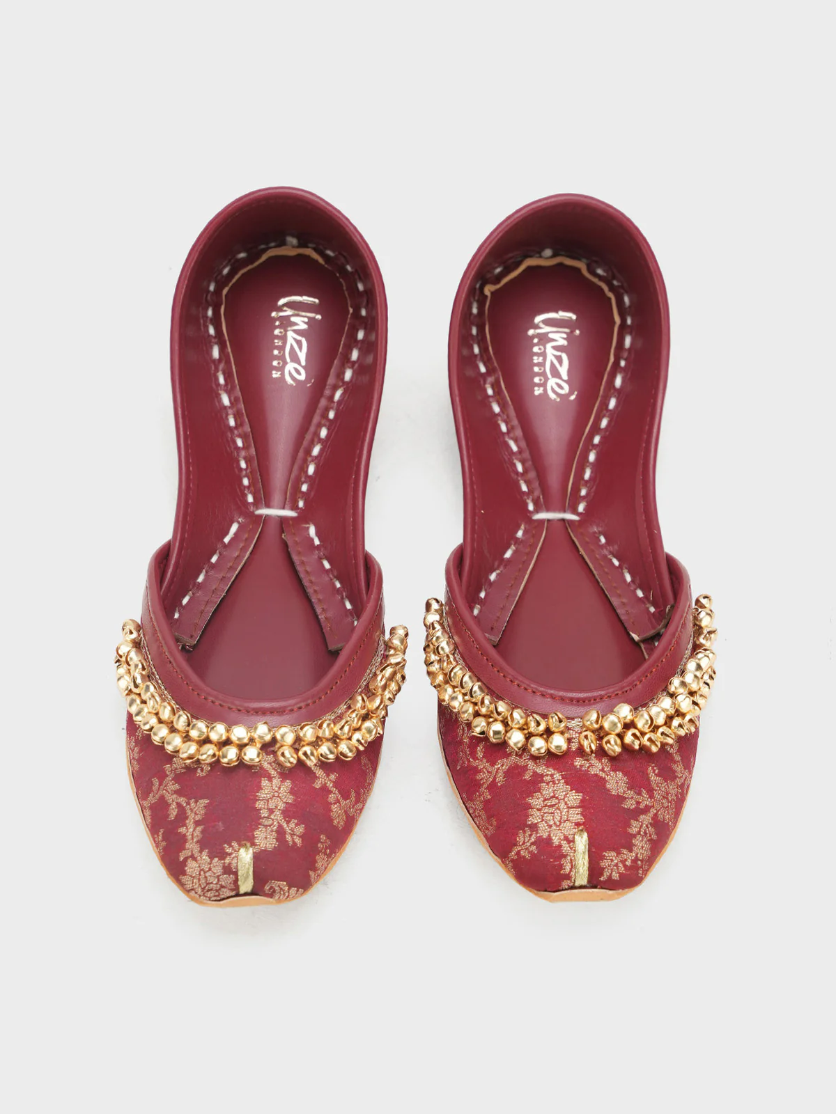 Women "RANDEL" Tilla and Pearl Work Khussa - Image 8