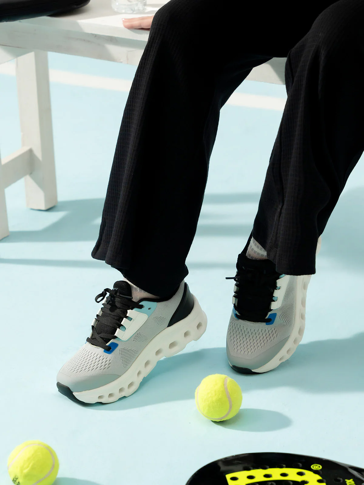 Women "RIANA" Lace Up Design Trainers - Image 10