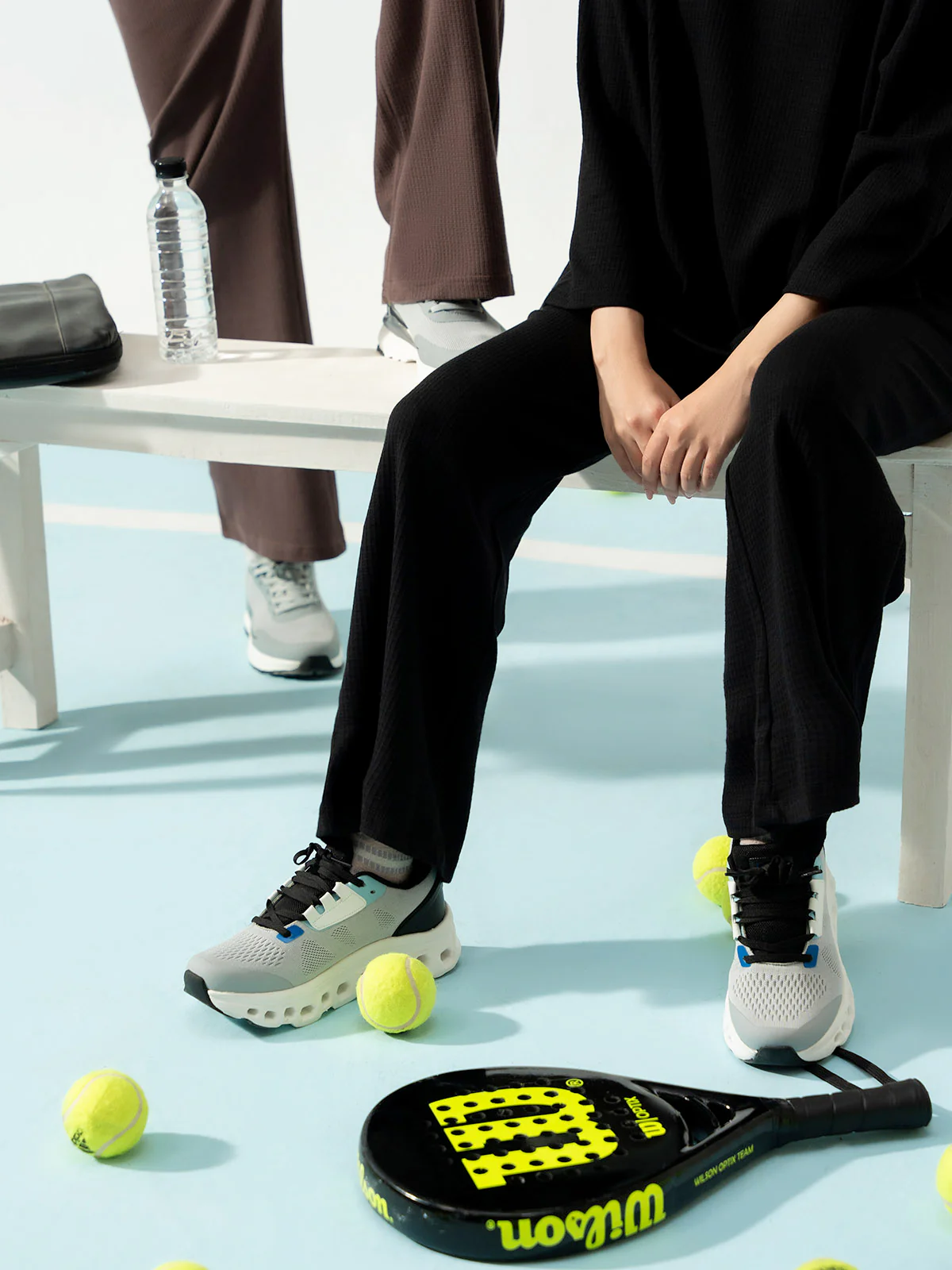 Women "RIANA" Lace Up Design Trainers - Image 11