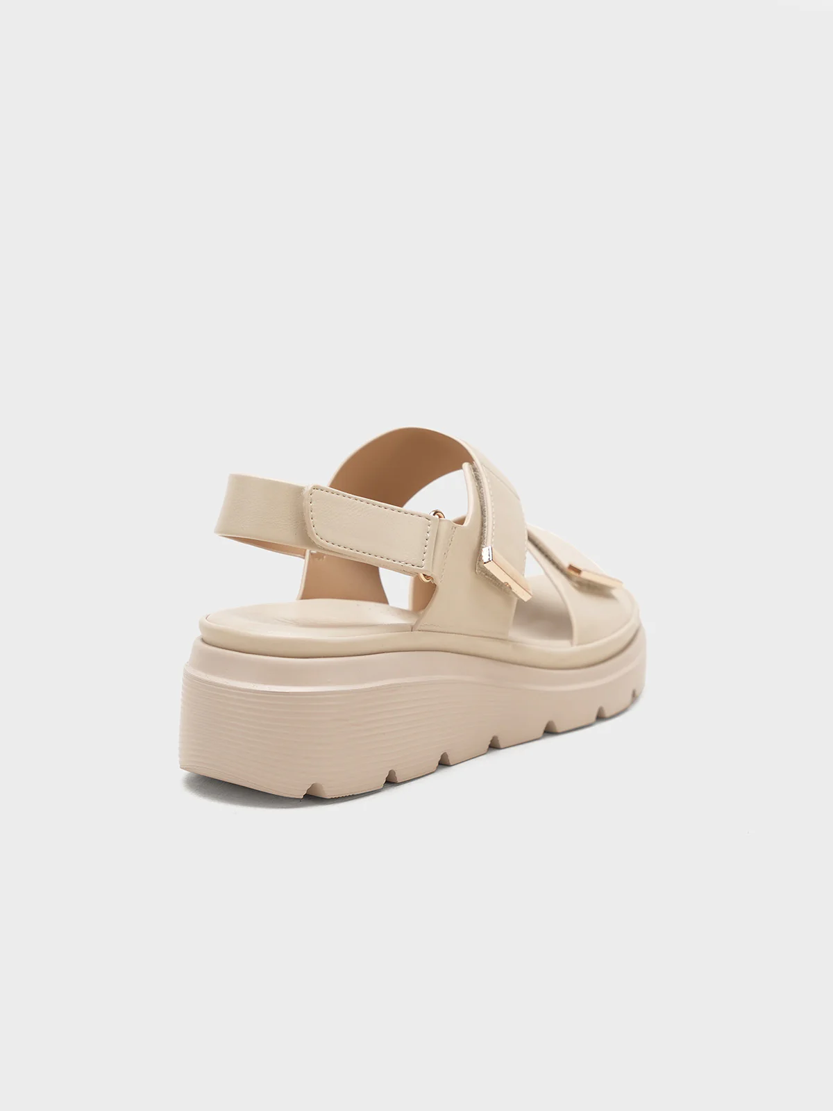Women "RILEY" Comfort Velcro Strap Sandals - Image 5