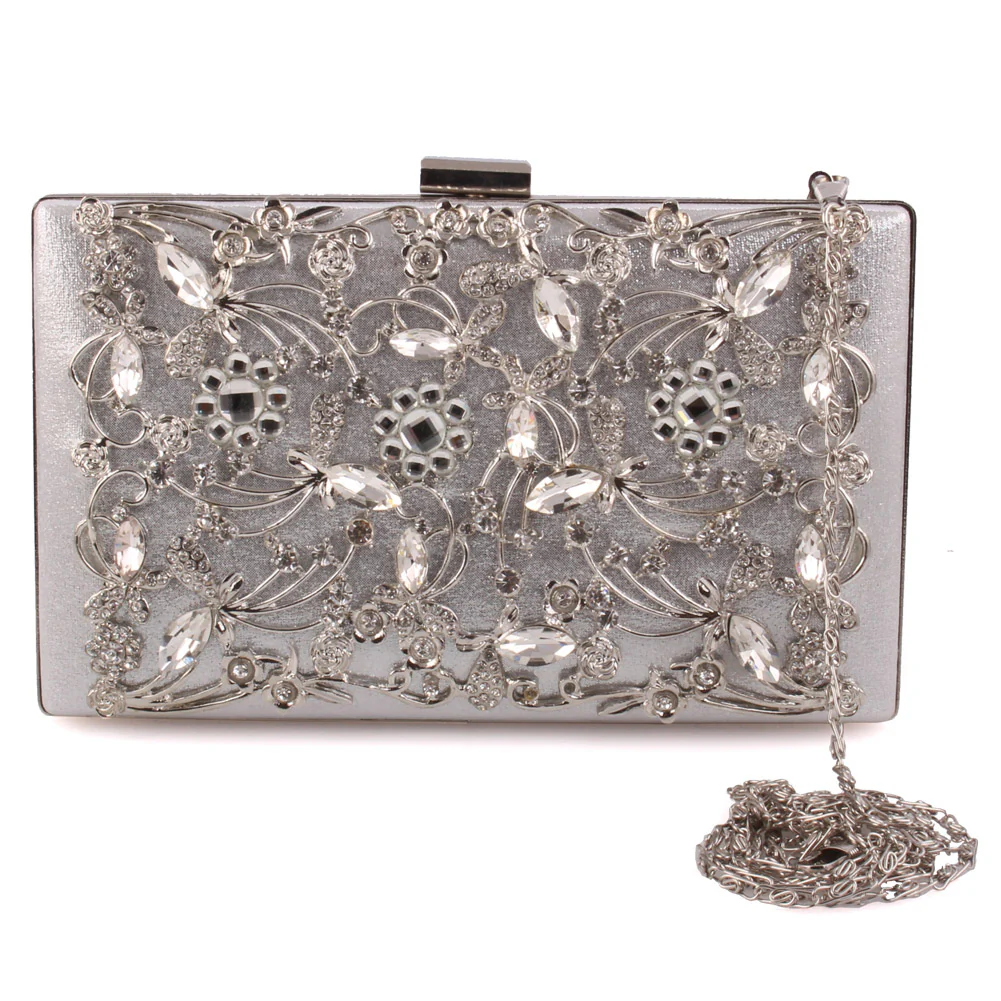 Women ‘Rizzah’ Blossom Evening Clutch Bag - Image 2