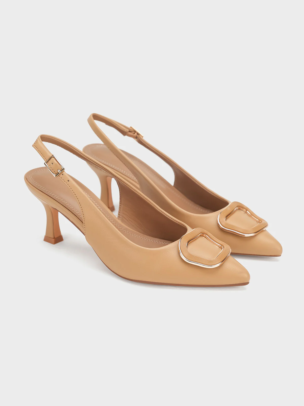 Women "ROLINA" Pointed Buckle Sandals - Image 3
