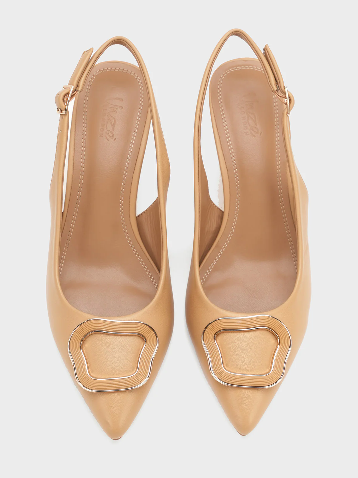 Women "ROLINA" Pointed Buckle Sandals - Image 7