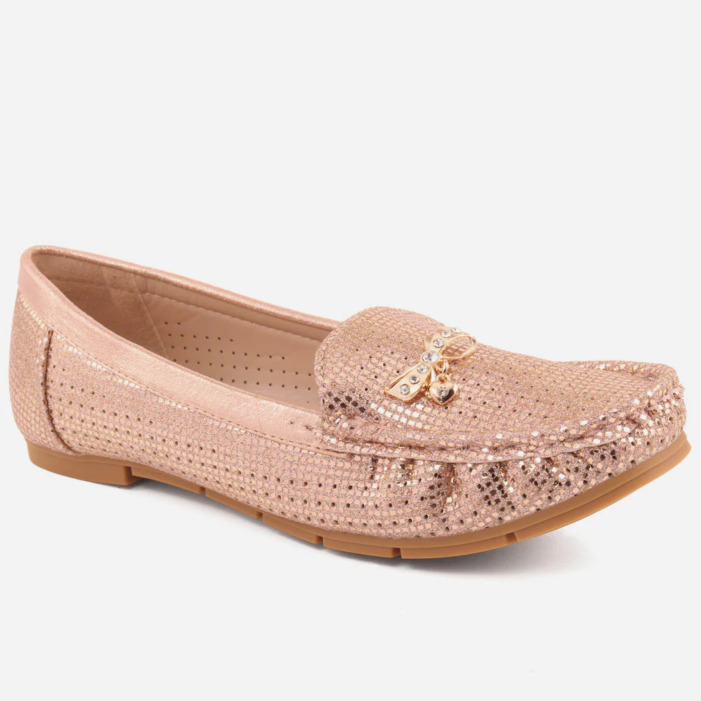 Women "ROMY" Round Toe Comfort Moccasins