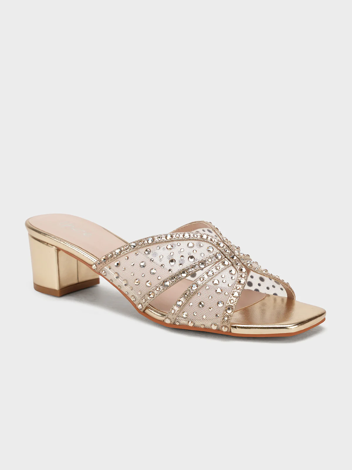 Women "ROSADO" Fancy Slip On Heel Sandals - Image 2