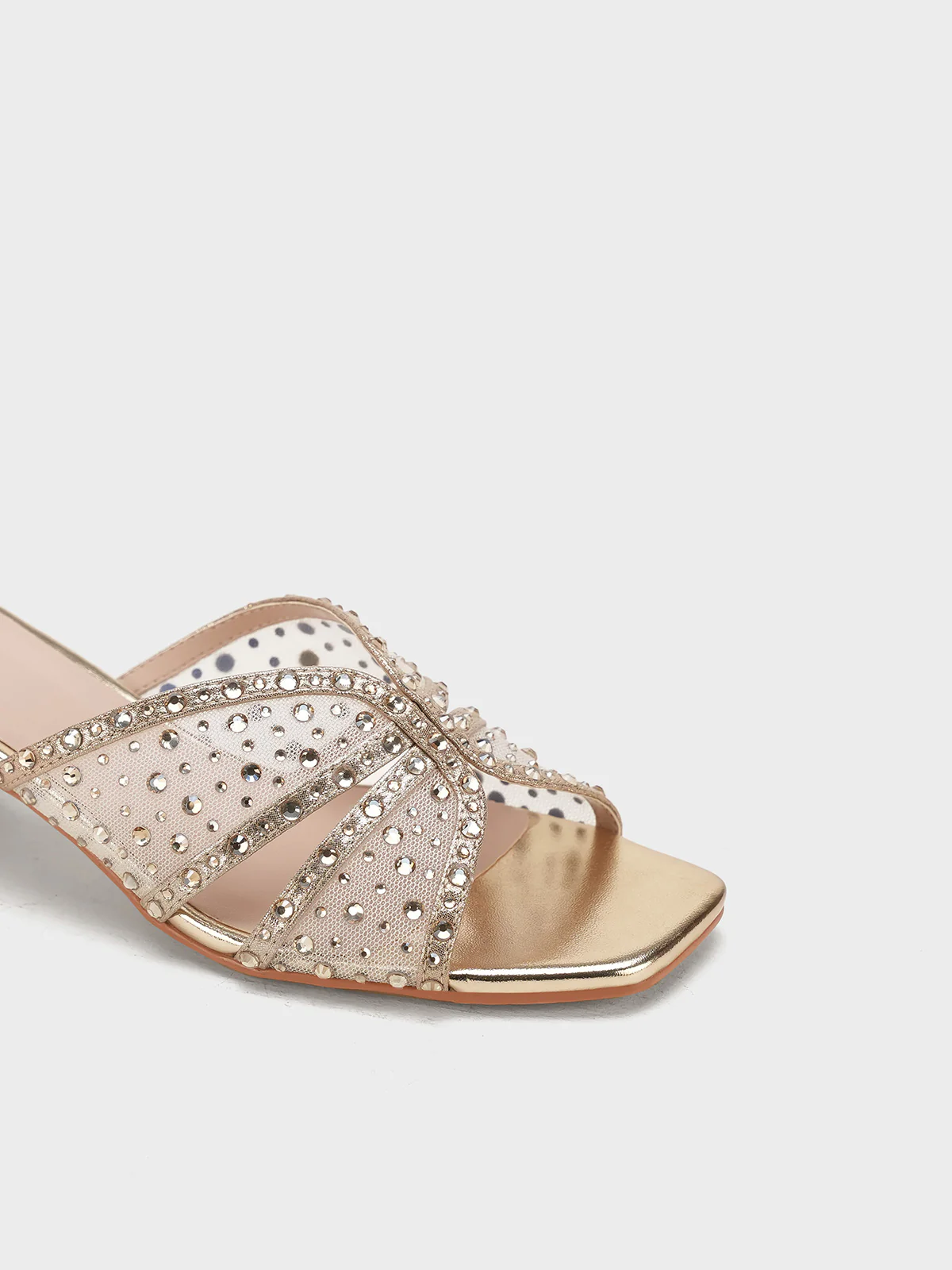 Women "ROSADO" Fancy Slip On Heel Sandals - Image 7