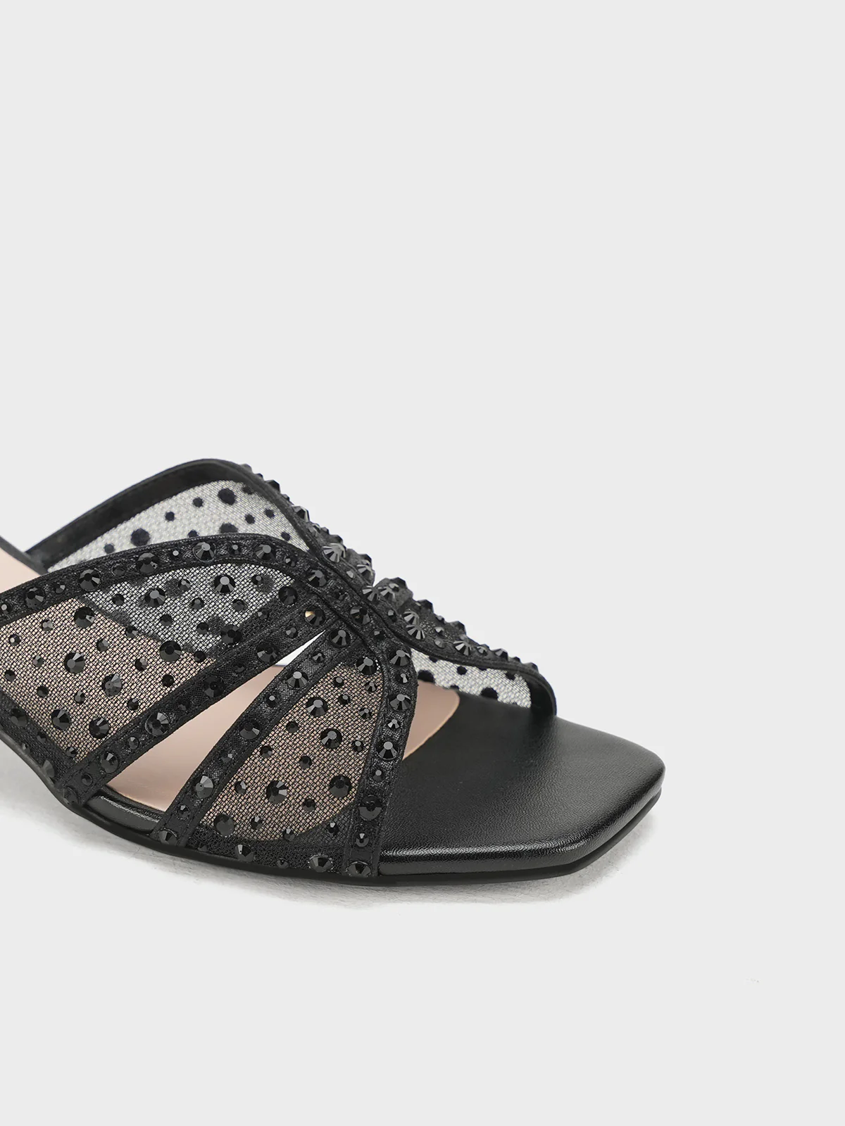 Women "ROSADO" Fancy Slip On Heel Sandals - Image 4