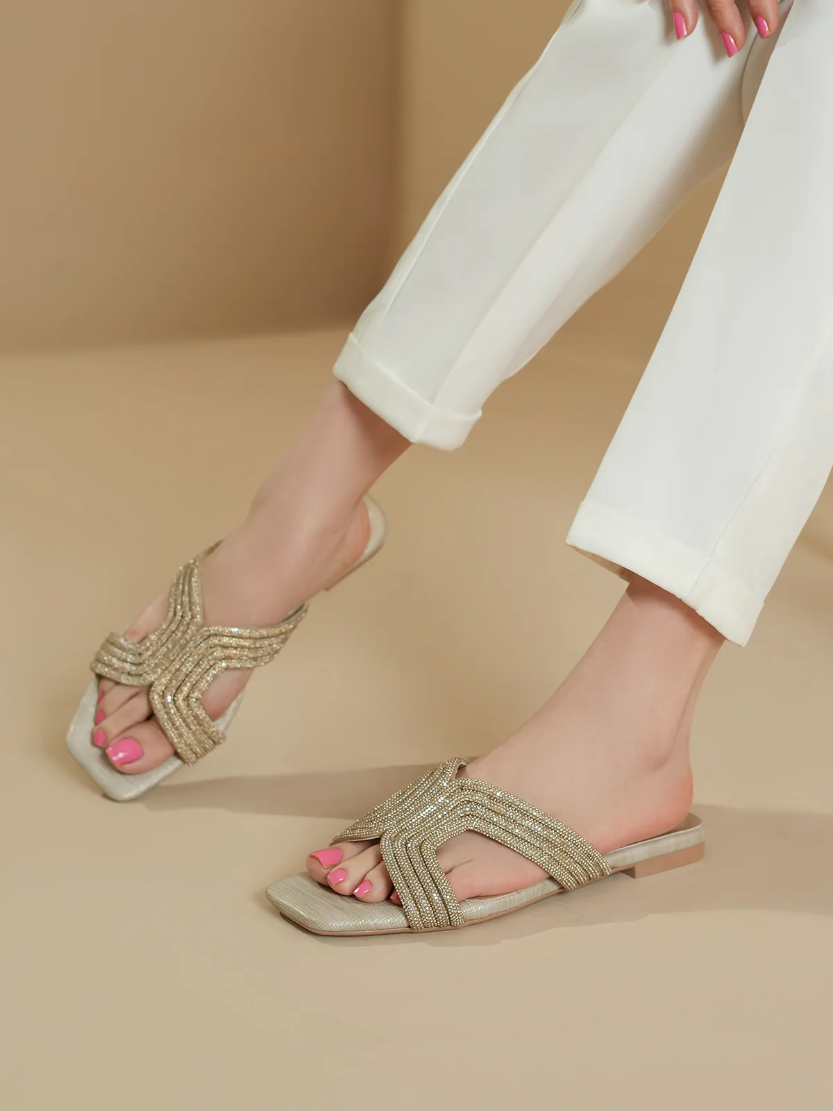 Women "RUSTIN" Fancy Stylish Slippers - Image 11