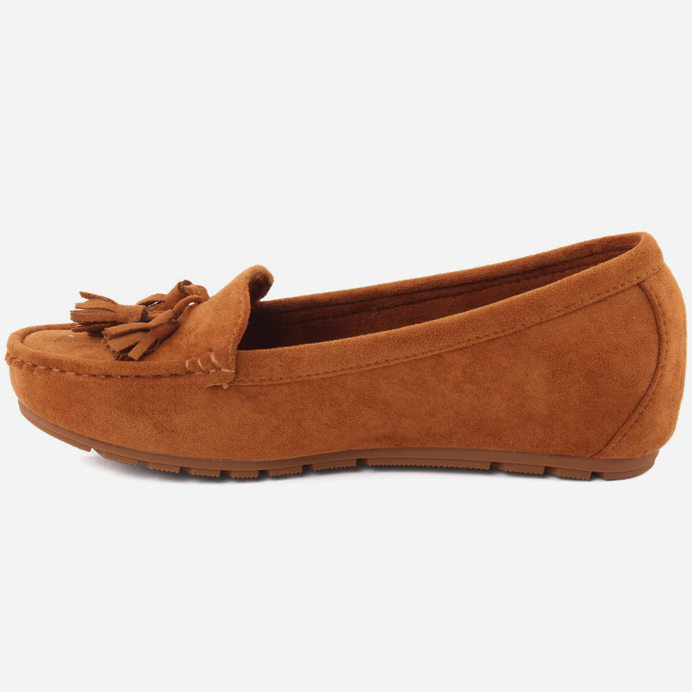 Women "RUTH" Suede Casual Moccasins - Image 3