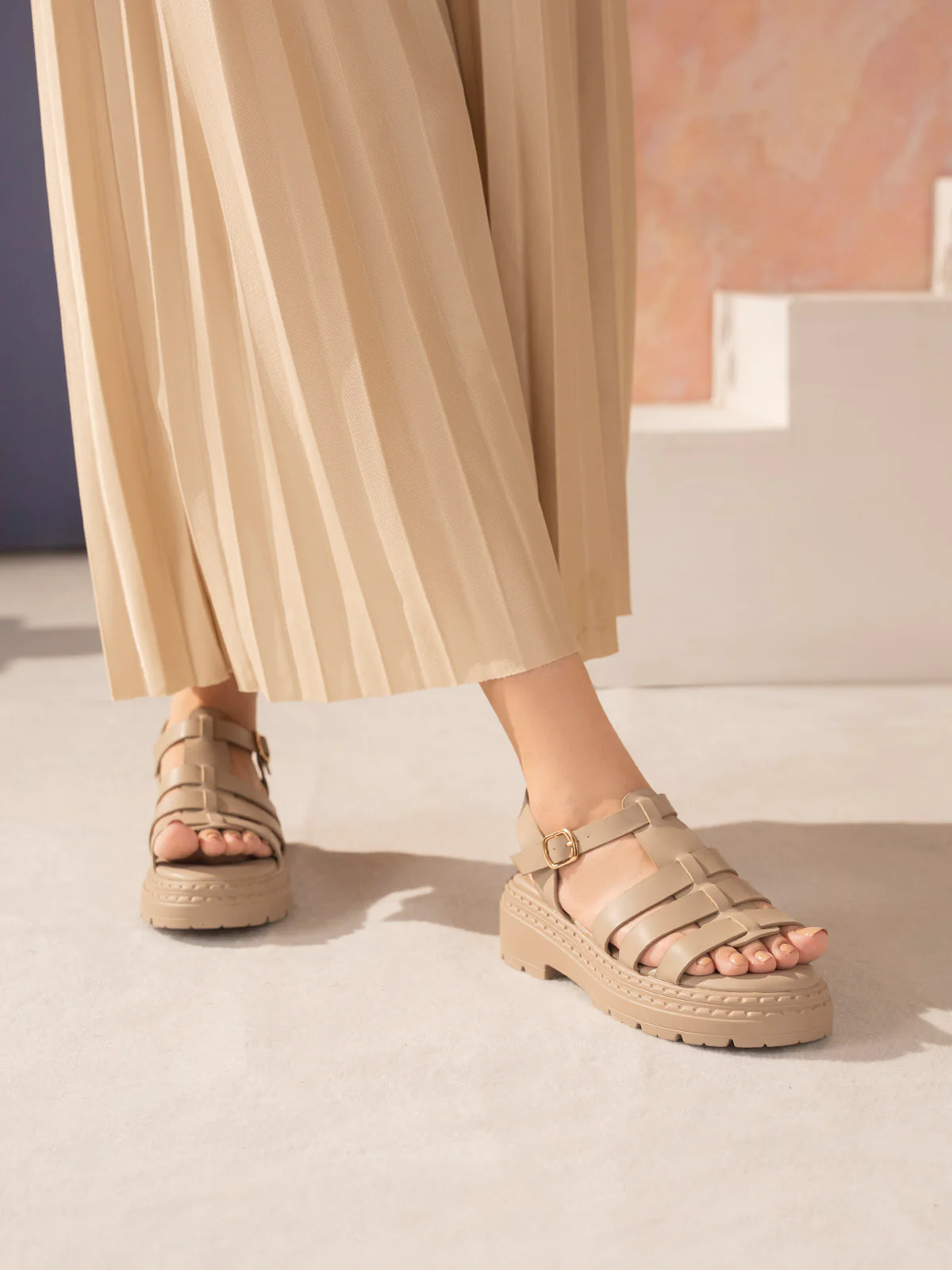 Women "SEKANI" Comfort Buckle Sandals - Image 3