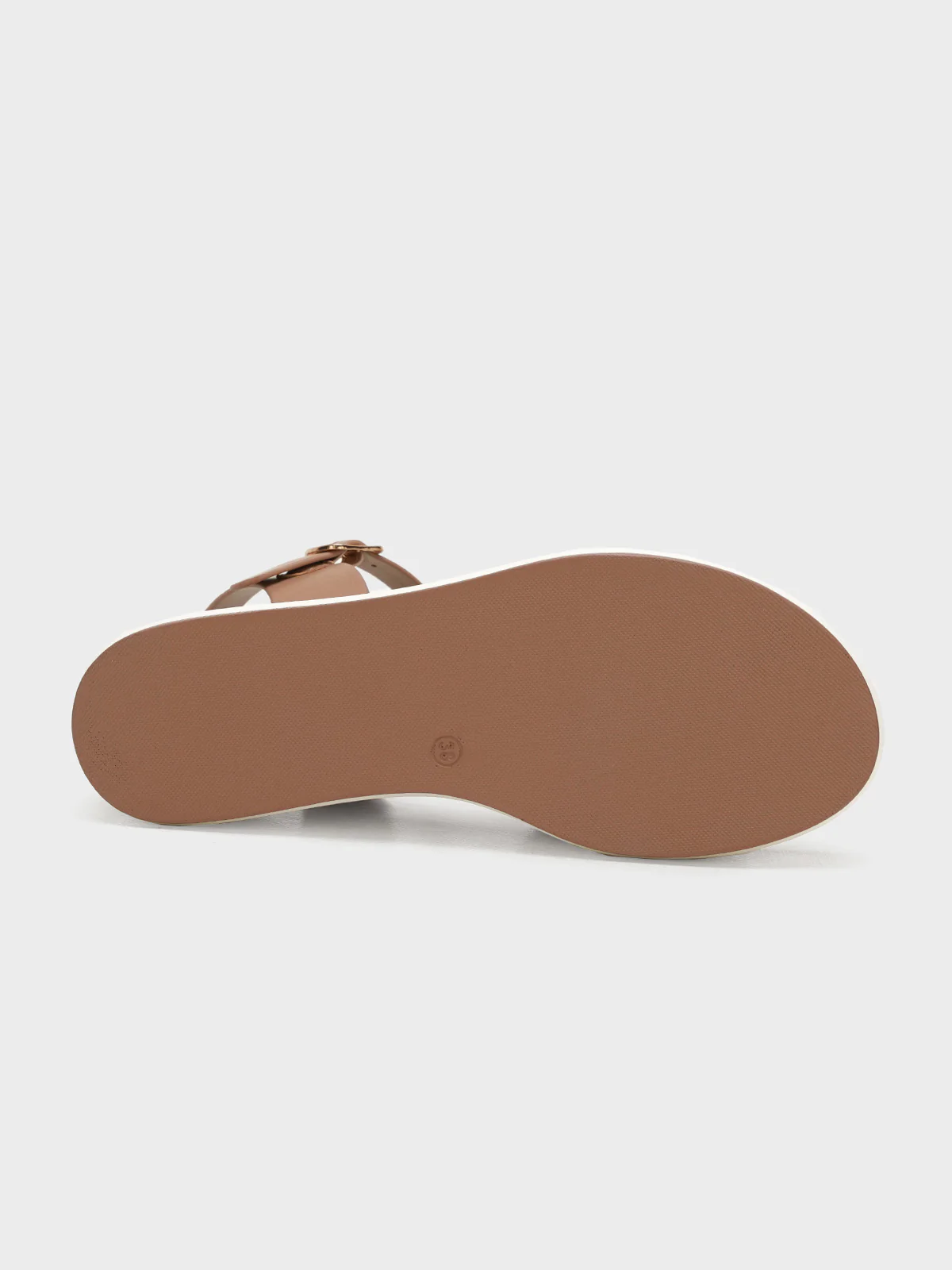 Women "SHILOH" Buckle Wedge Sandals - Image 8