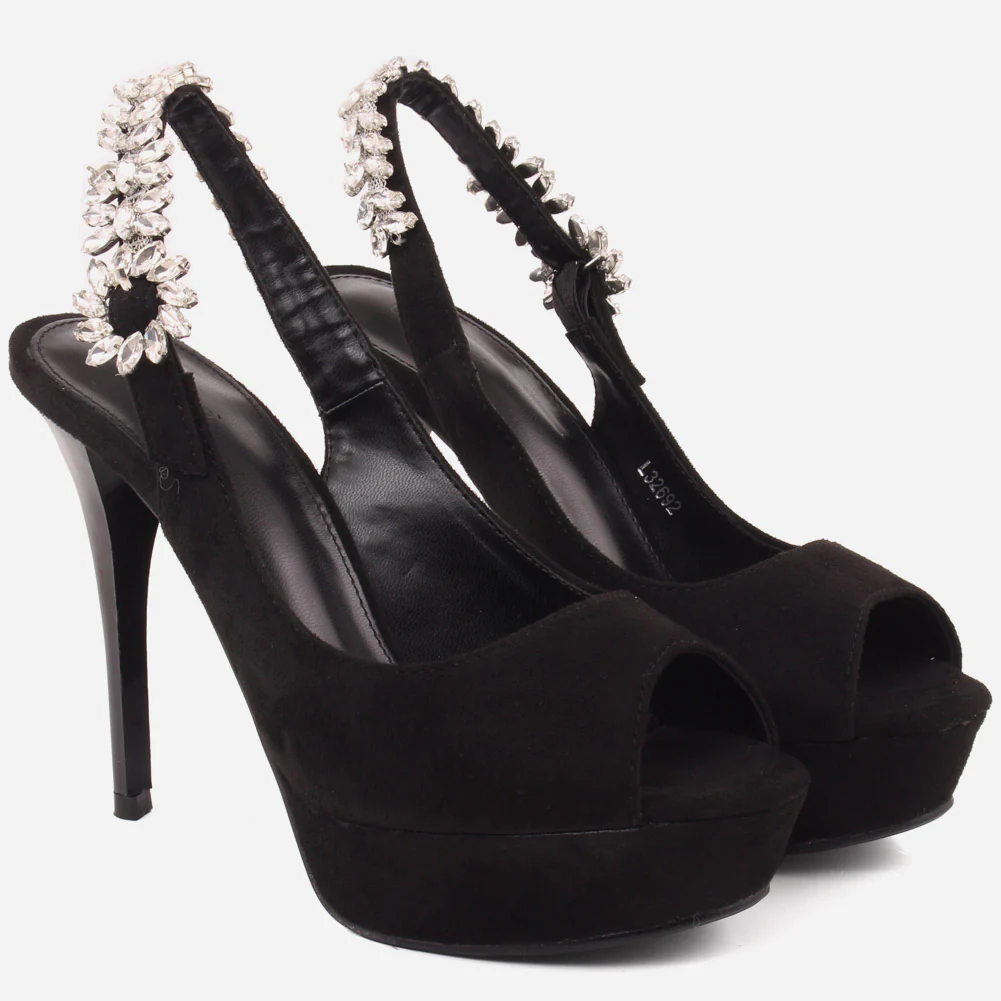 Women "SIENNA" Dazzling with High Heel Sandals - Image 2