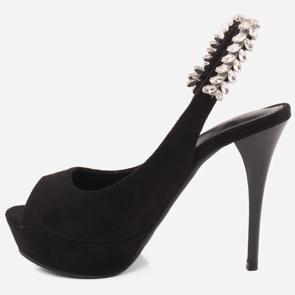Women "SIENNA" Dazzling with High Heel Sandals - Image 3
