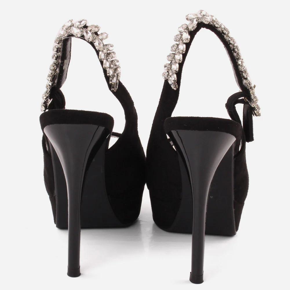 Women "SIENNA" Dazzling with High Heel Sandals - Image 4