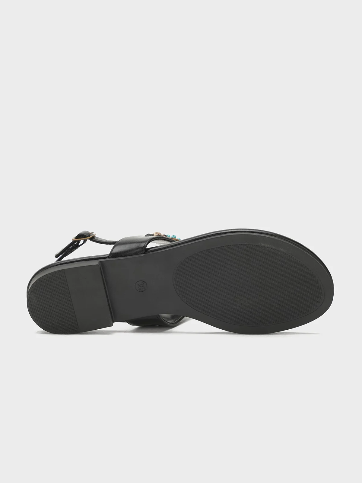 Women "SIMONE" Glamour Fancy Flat Sandals - Image 4