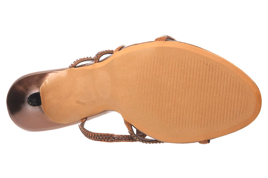 Women Slip On 'Viennese' Heel Sandals - Image 5