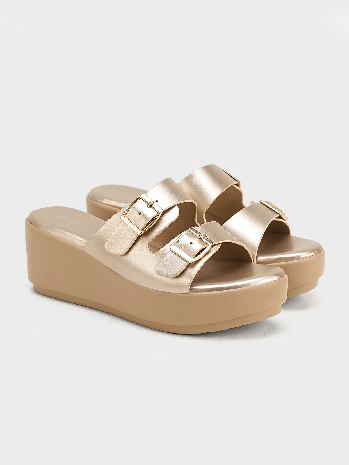 Women "SPCER" Wedge Comfort Slippers - Image 4