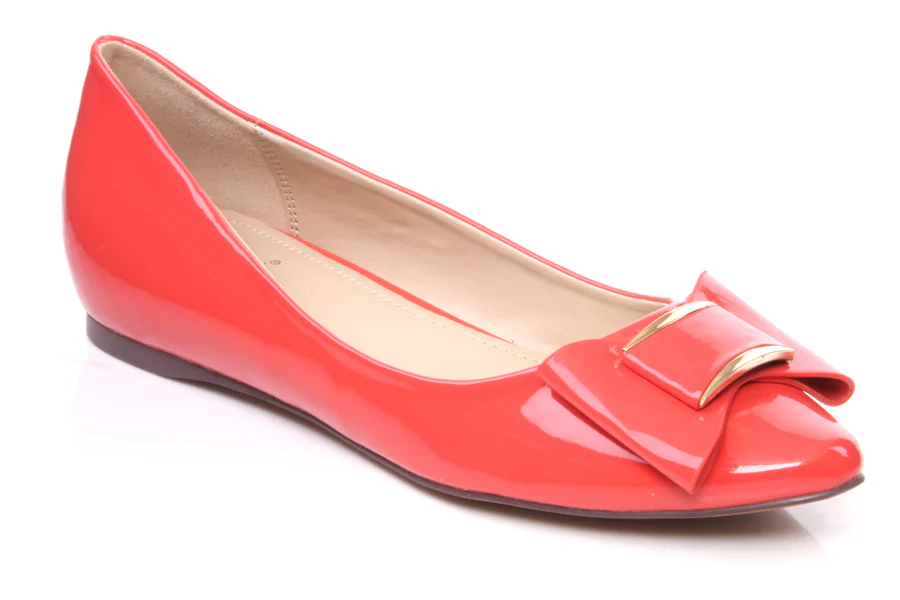 Women 'Summer' Shiny Pumps with Bow