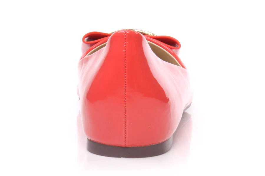 Women 'Summer' Shiny Pumps with Bow - Image 2